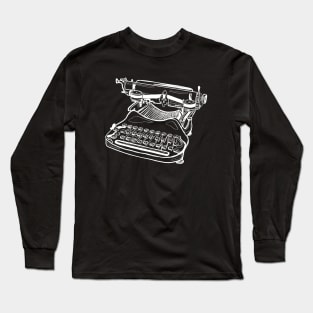 Typewriter Long Sleeve T-Shirt